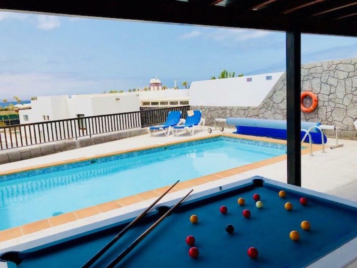Villa Neptuno With Private Pool, Sea View, Sat-Tv & Free Wifi Playa Blanca  Exterior foto